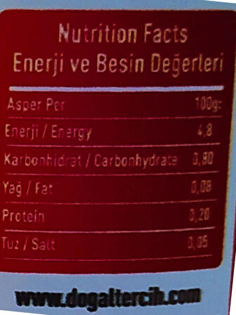 Doğaltercih İçilebilir Doğal Fermantasyon Alıç Sirkesi 500 ML
