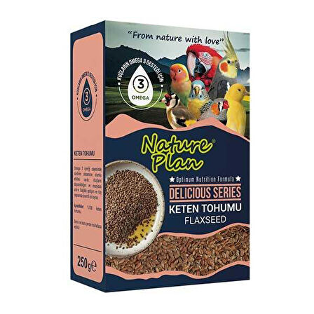 Nature Plan Delicious Serisi Keten Tohumu 250gr