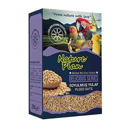 Nature Plan Delicious Serisi Soyulmuş Yulaf 250gr