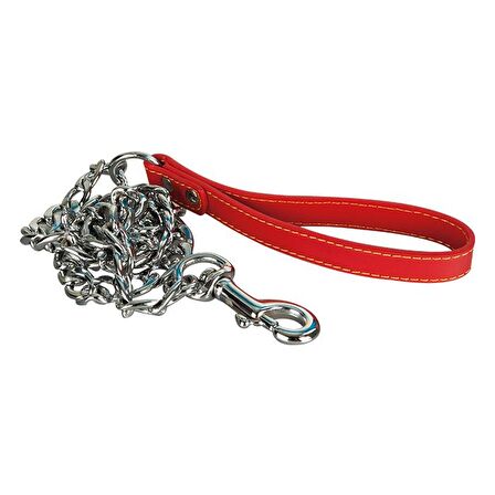 Sla Köpek Deri Saplı Zincir Uzatma 120Cm X 3,0Mm