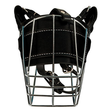 Sanlian Kısa Burun Metal Köpek Ağızlığı 33 cm