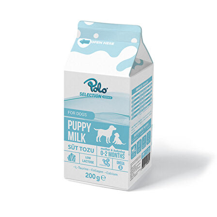 Polo Puppy Milk Yavru Köpekler İçin Süt Tozu 200 Gr