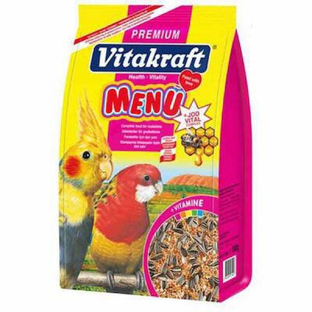 Premium Menü Paraket Yemi 1000 Gr