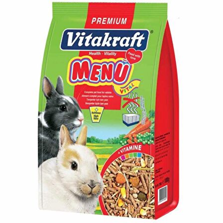 Vitakraft Menü Vital Tavşan Yemi 1000 Gr x 5 Adet