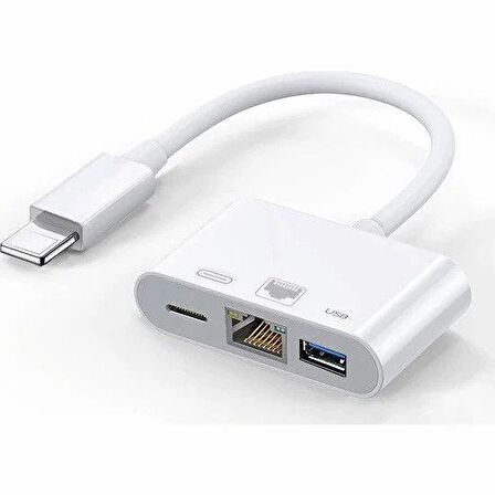 DAYTONA NK107 İPHONE LIGHTING=-ETHERNET USB KAMERA