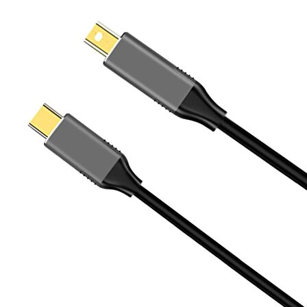 DAYTONA K-02 TYPE-C=--MİNİ DP ADAPTÖR ÇEVİRİCİ (4K GÖRÜNTÜ AKTARIM KABLOSU)