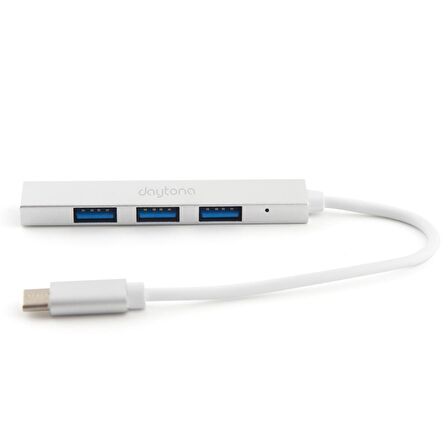 DAYTONA C-809 TYPE-C =--4 USB 3.0 HUB ADAPTÖR,5Gbps