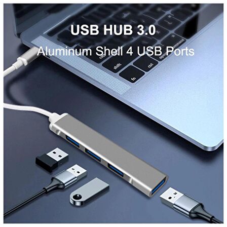 DAYTONA C-809 TYPE-C =--4 USB 3.0 HUB ADAPTÖR,5Gbps