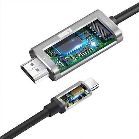 DAYTONA HC-01 TYPE-C=--4K HDMI GÖRÜNTÜ AKTARIM KABL