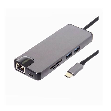 DAYTONA FIX FC09 8'Lİ TİPC---2USB TFSD RJ45 HDMI PD