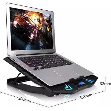 DAYTONA ST-810 FANLI RGB ERGONOMİK NOTEBOOK STANDI