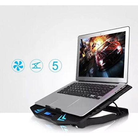 DAYTONA ST-810 FANLI RGB ERGONOMİK NOTEBOOK STANDI