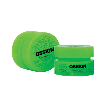 Ossion Saç Şekillendirici Mat Wax 100 Ml 3 Adet