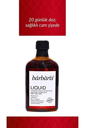 Barbaris Liquid Hydrolyzed Ceratin and Biotin Complex 200 ml