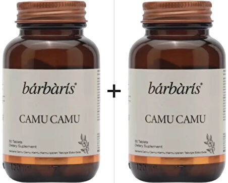 Barbaris Camu Camu 60 Tablet 2'li Paket
