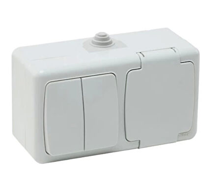 METE ENERJİ KOMİTATÖR + KAPAKLI TOPRAKLI PRİZ