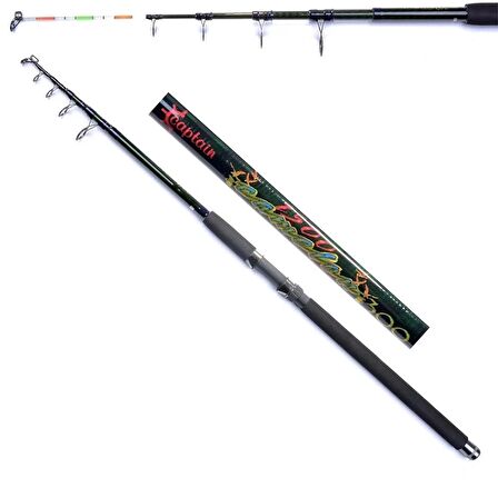 Captain 1500 Camelon 4m Teleskopik Kamış 100-200gr Atar