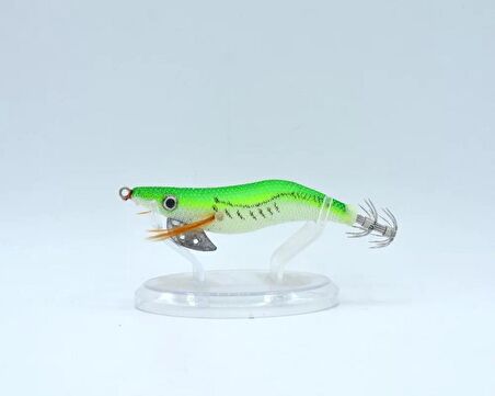 Captain 3017 Kalamar Zokası 10cm Wanted UV Squid Size 2.5  03