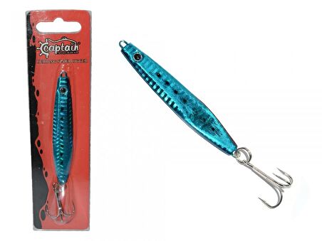 Captain 3622 Herring Süper Jigger 60gr Light Jig Suni Yem BlueSilver