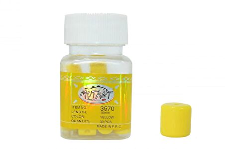 Mutant 3570 Walker Aromalı Silindir Boili 30'lu Kutu Sazan Yemi Sarı