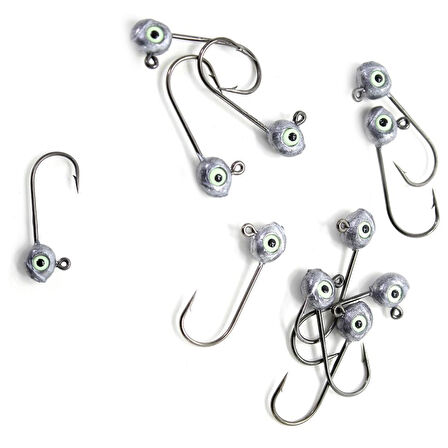 Captain 6420 Jig Head Glow Eye 2 Gr