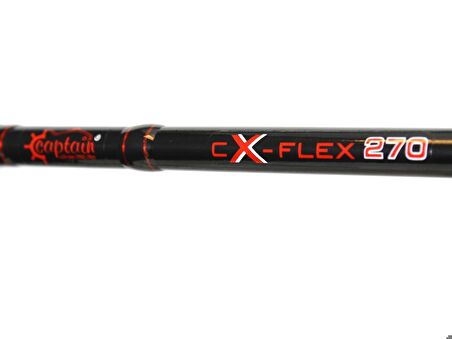 Captain 1741 CX-Flex 2.70m 2 Parça Spin Kamış 15-45gr Action