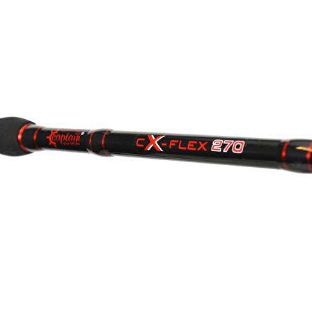 Captain 1742 CX-Flex 2 Parça 2.70m. Shore Jig Spin Kamış 30-90gr Action