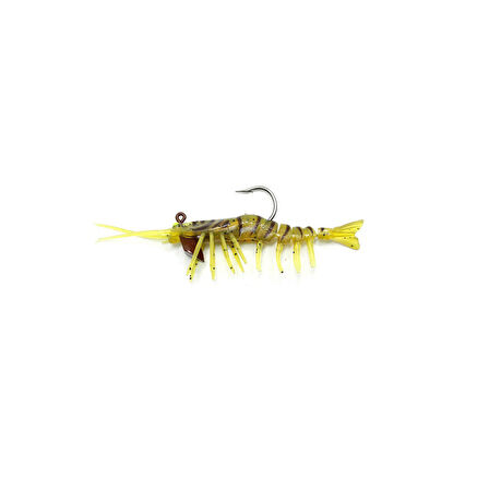 Captain 3049 Magic Shrimp 3D Silikon Karides 76mm 5.5gr Suni Yem