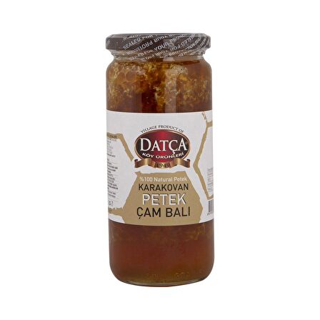 Datça Karakovan Çam Balı (Süzme+Petek) 620 gr