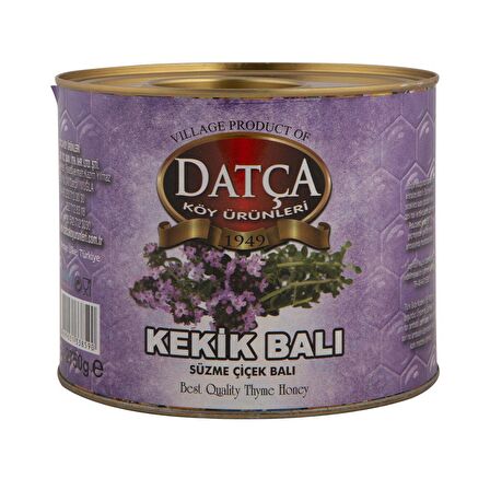 Datça Kekik Balı Teneke 2750 gr