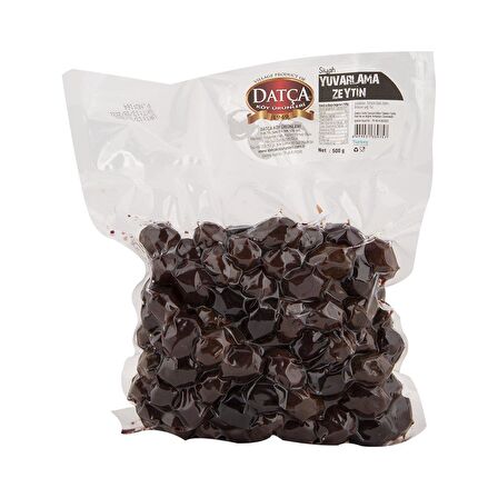 Datça Siyah Yuvarlama Zeytin 500 gr