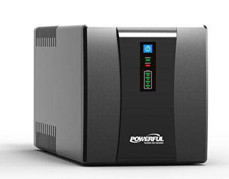 POWERFUL SLE-1000 1000VA LINE INTERACTIVE UPS KESİNTİSİZ GÜÇ KAYNAĞI