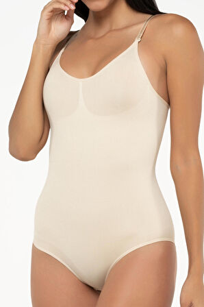 Formeasy 0800 Dikişsiz Badi Vücut Şekillendirici Korse