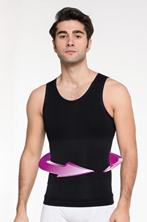 Formeasy 3000 Sıkılaştırıcı Şekillendirici Erkek Atlet Korse - Karın kontrolü ve Sırt Desteği