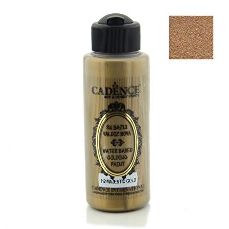 Cadence  112 Majestik Altın-Yaldız Boya 120ML(cc)