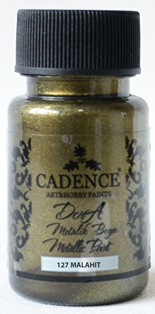 127 Malahit Dora Metalik Boya 50ML(cc)