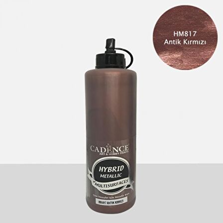 HM817 Metalik Antik Kırmızı - Multisurfaces 500ml