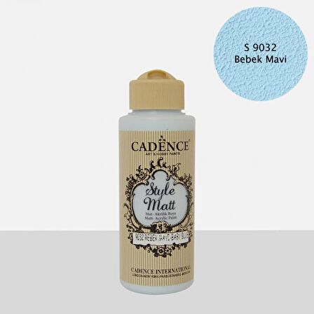 S9032 Bebek Mavi Mat Akrilik Boya