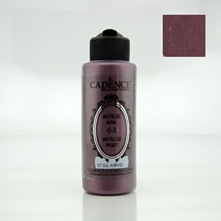 217 Gül Kurusu 120ML Metalik Boya