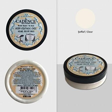 CADENCE HOME DECOR WAX ŞEFFAF ( TRANSPARENT ) 50ML