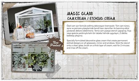 Magic Glass(Cam Kumlama Kremi)