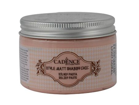 SHABBY CHIC RÖLYEF PASTA SR-06 AÇIK MERCAN 150ML