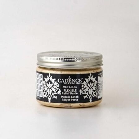 METALİK ESNEK RÖLYEF PASTA MF-02 ŞAMPANYA 150ML