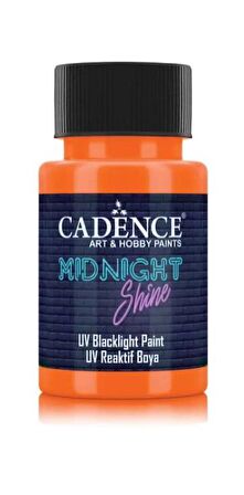 MIDNIGHT SHINE UV REAKTIF BOYA MS- 03 TURUNCU SARI 50 ML