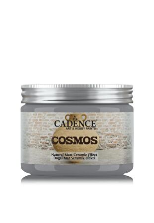 COSMOS DOĞAL MAT SERAMİK EFEKT CS-11 DUMAN GRİ 150ML