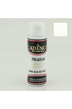 6440 Buz Beyazı - Premium Akrilik 70ml | Marmara Hobi