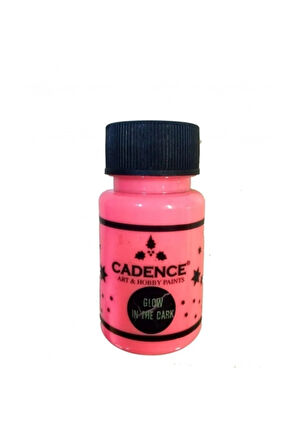 Karanlıkta Parlayan Boya Glow In The Dark PEMBE