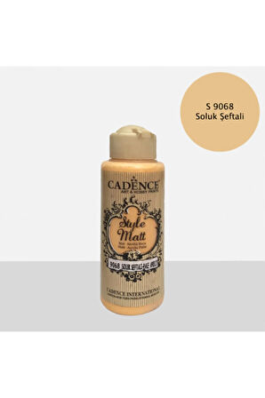 Style Mat Akrilik Boya-120ml S-9068 Soluk Şeftali