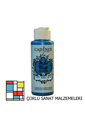 Style Mat Akrilik Boya-120ml S-9070 Ördekbaşı