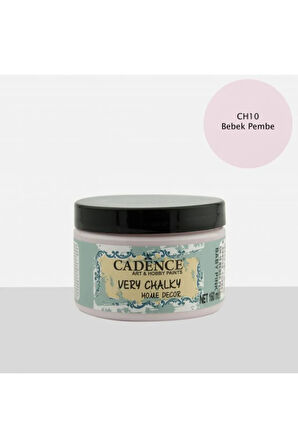 Very Chalky Home Decor Mobilya Boyası 150 ml. 10 Bebek Pembe